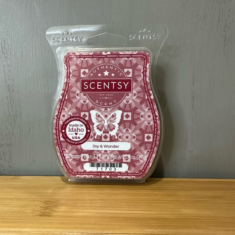 NEW Scentsy Bar Joy & Wonder